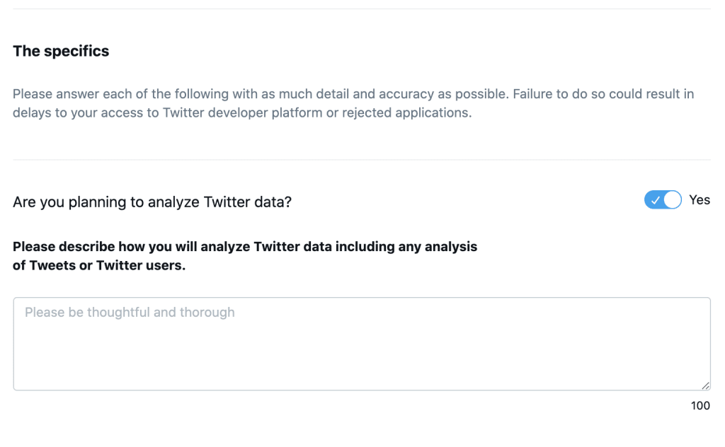 いまさらですが、TwitterのAPI利用申請をしてみた(申請編)